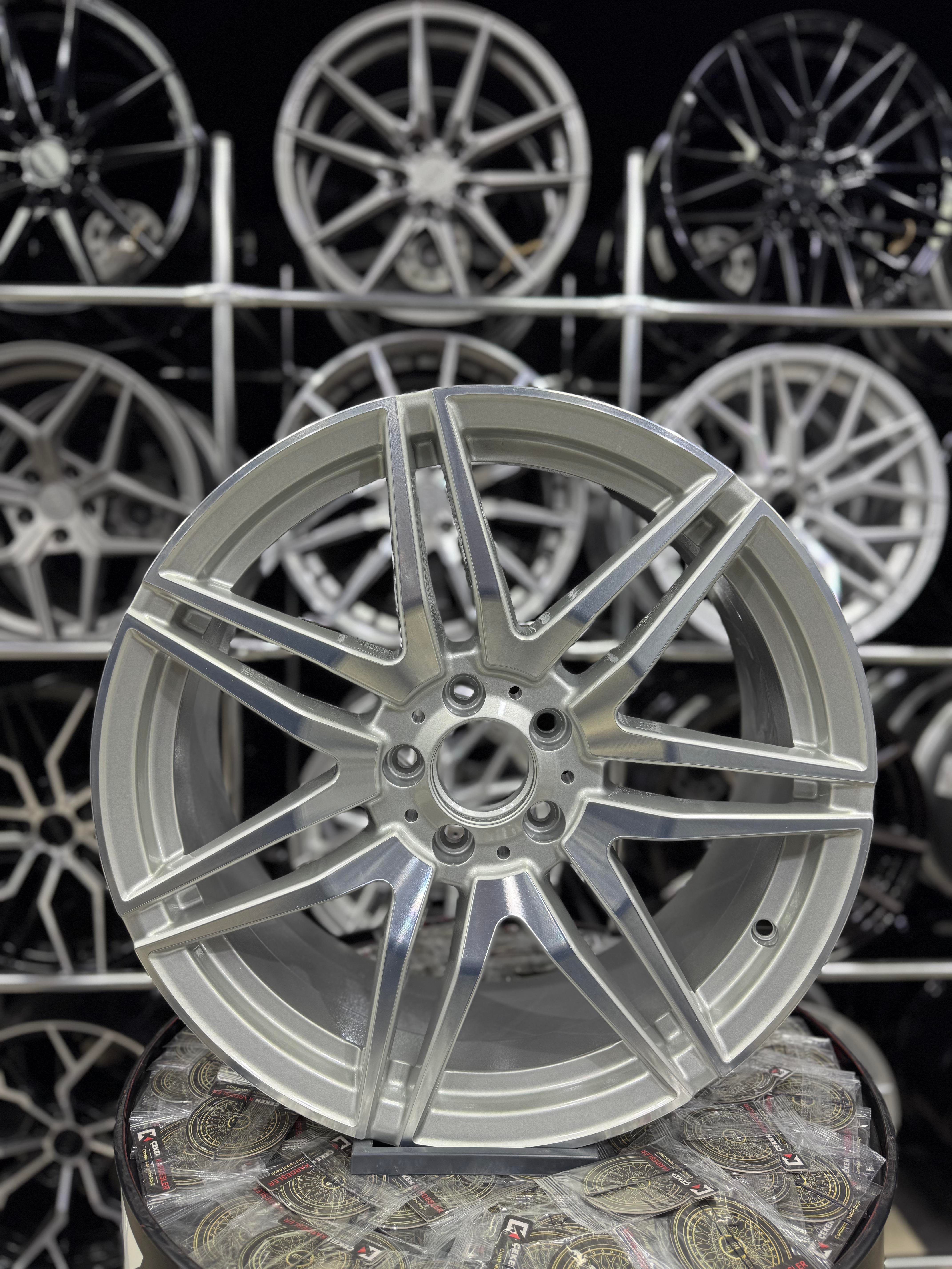 19'' 5x112 MERCEDES E KASA W207 SİLVER JANT MODELİ