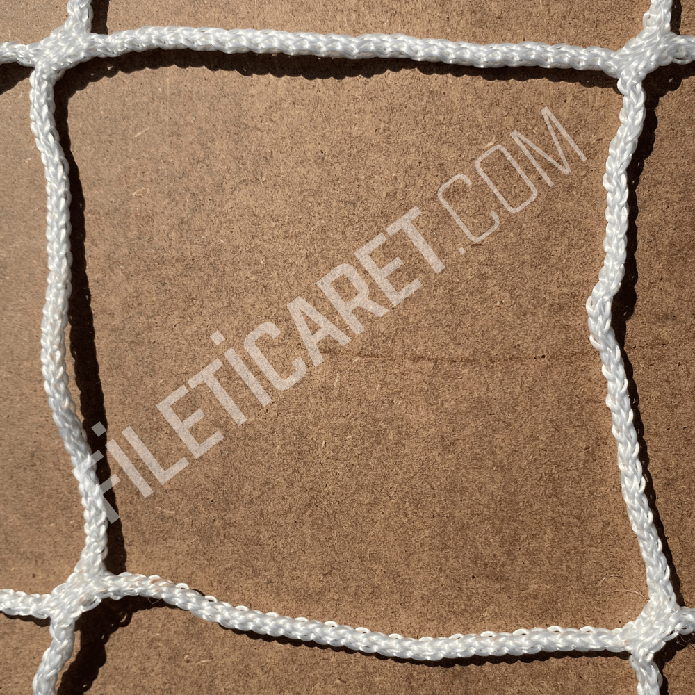 Halı Saha Üst Filesi (Kare) - Overloklu - 15x15 gözenek - 2mm kalınlık