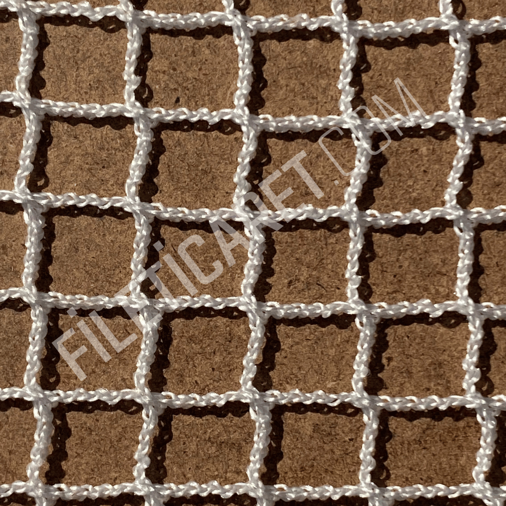 Kuş Önleme Filesi (Kare) - Overloklu - 1x1 gözenek - 1mm kalınlık
