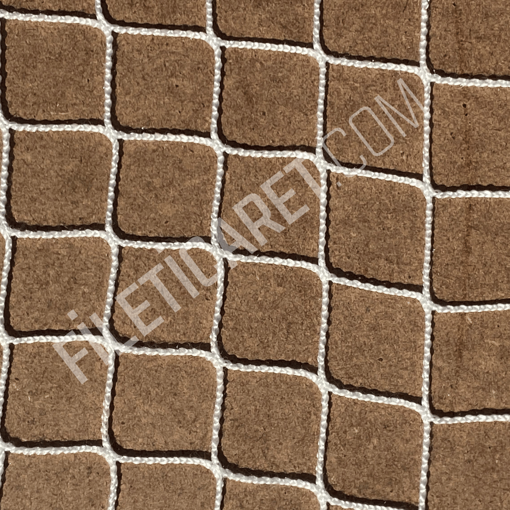 Kuş Önleme Filesi (Kare) - Overloklu - 2x2 gözenek - 1mm kalınlık