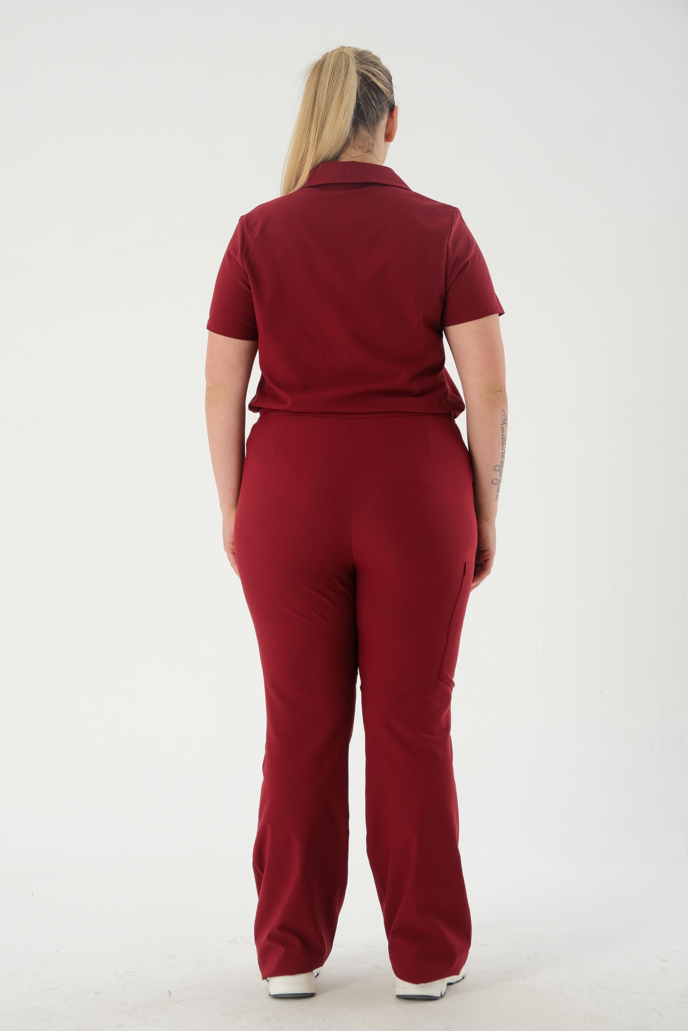 AGNES Cerrahi Pantolon - Bordo