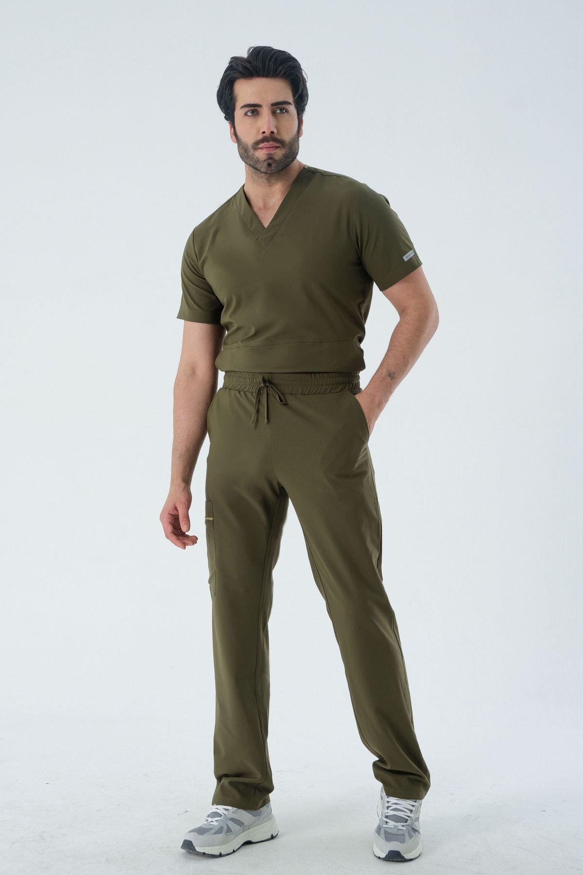 AZ 968 Cerrahi Pantolon - Haki Yeşil