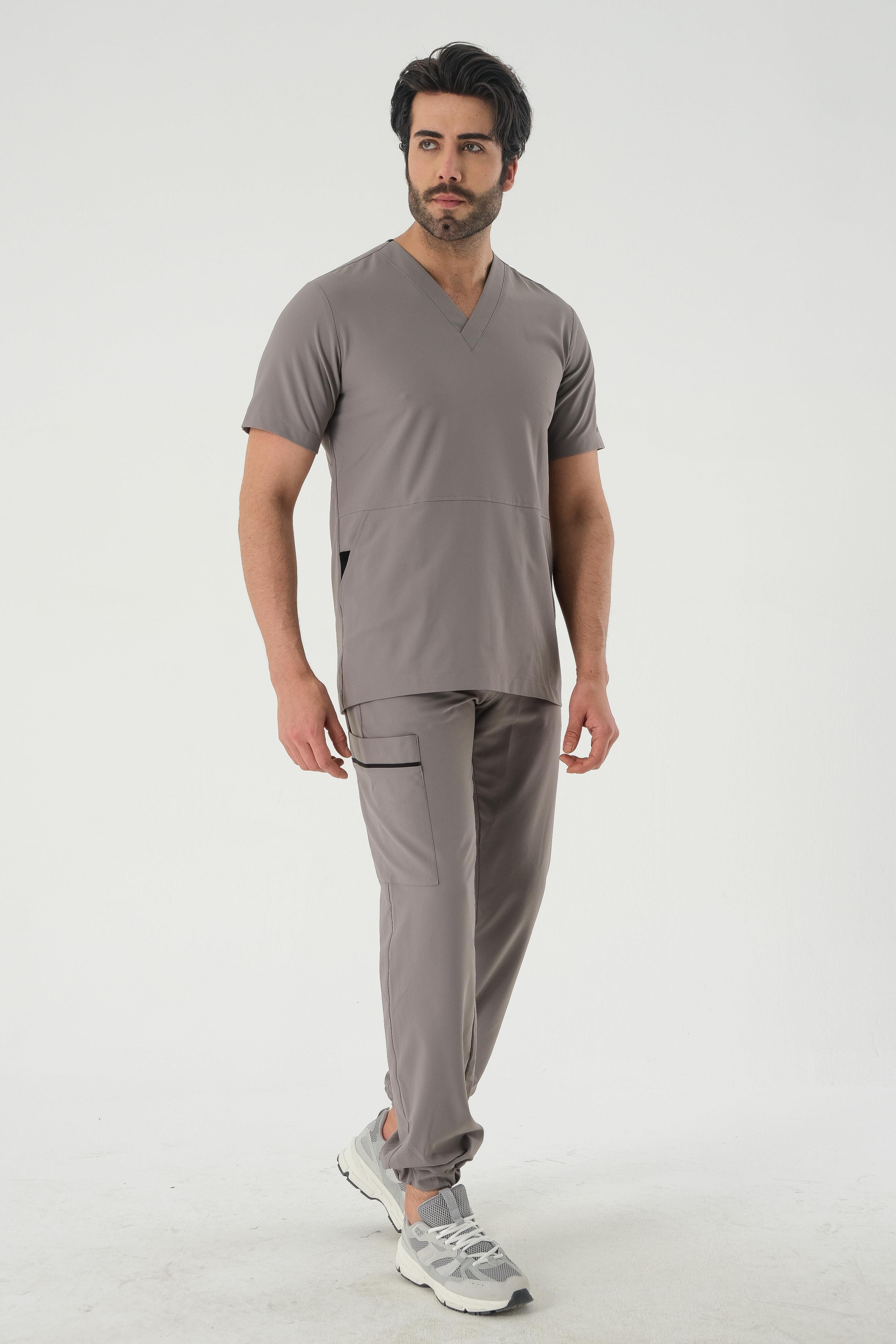 AZE 967 Cerrahi Pantolon - Gri