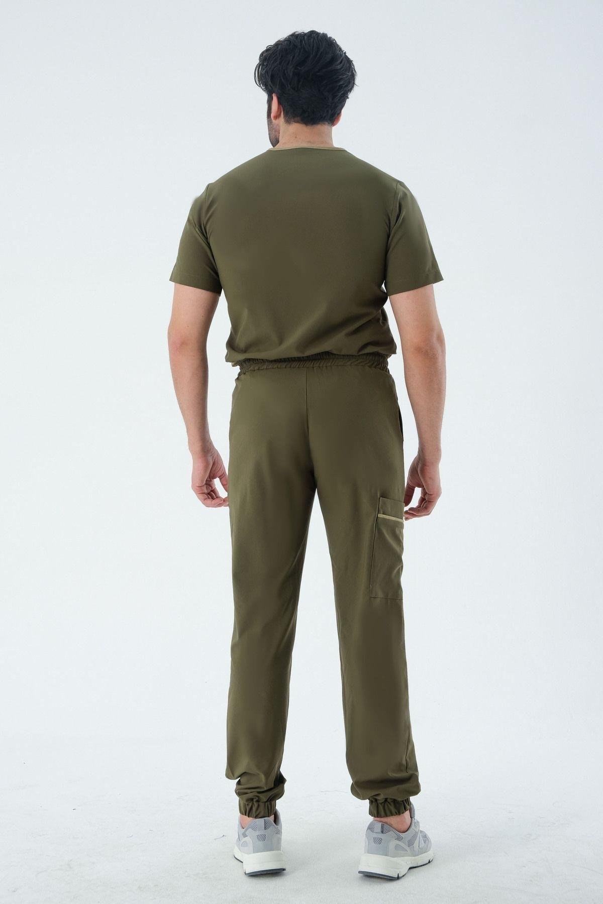 AZE 967 Cerrahi Pantolon - Haki Yeşil