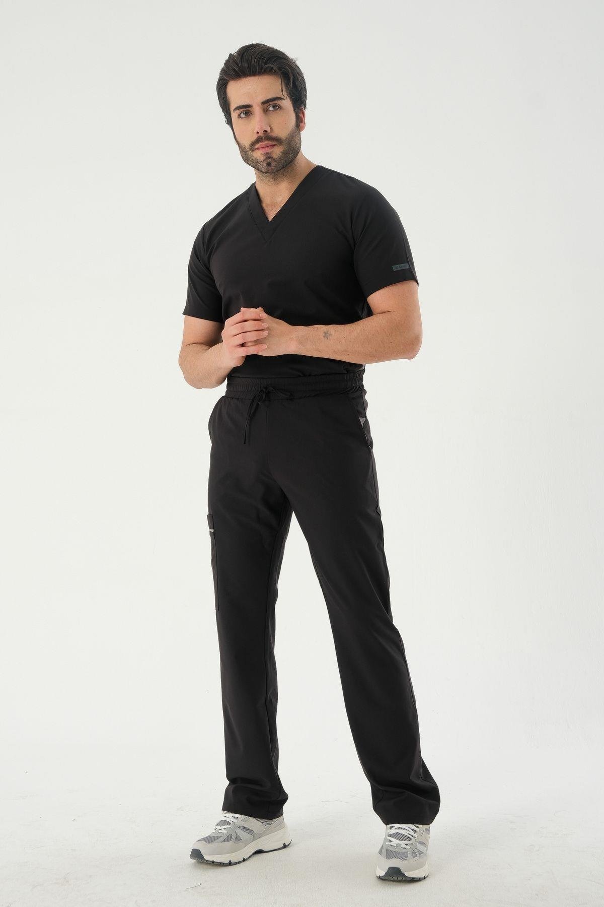 AZE 968 Cerrahi Pantolon - Siyah