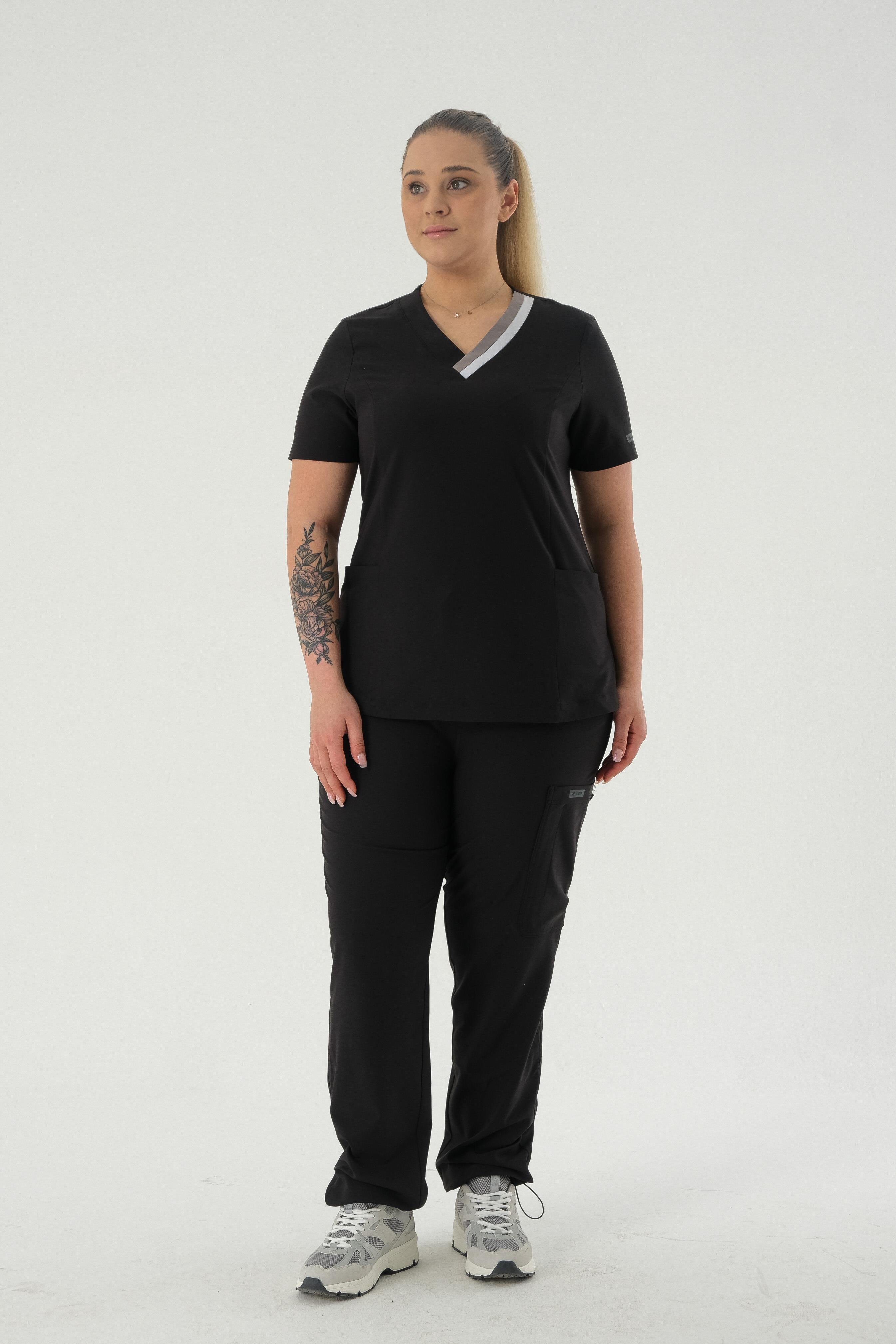BIANCA ONE Cerrahi Pantolon - Siyah