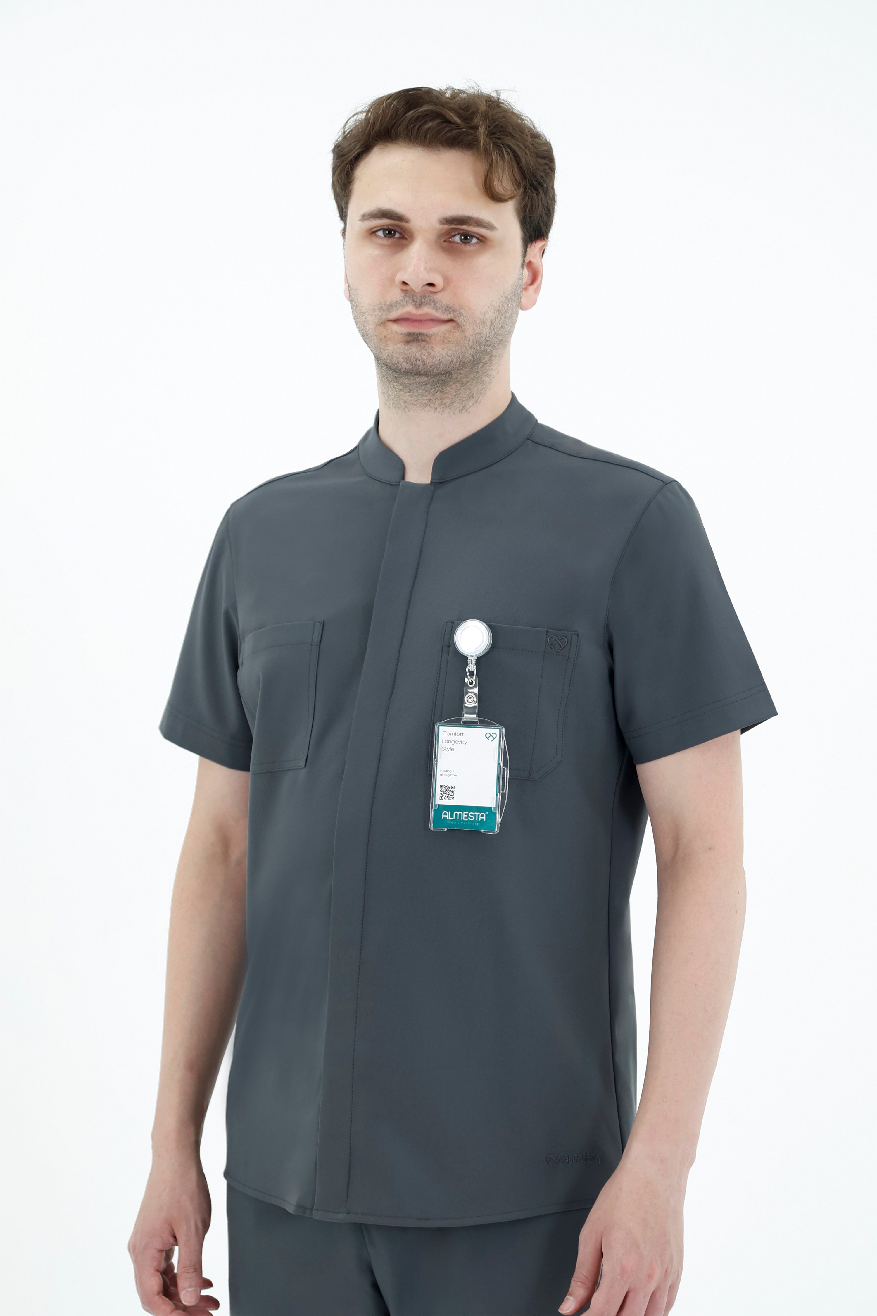 Diamond ANDREAS Cerrahi Üst - Gri