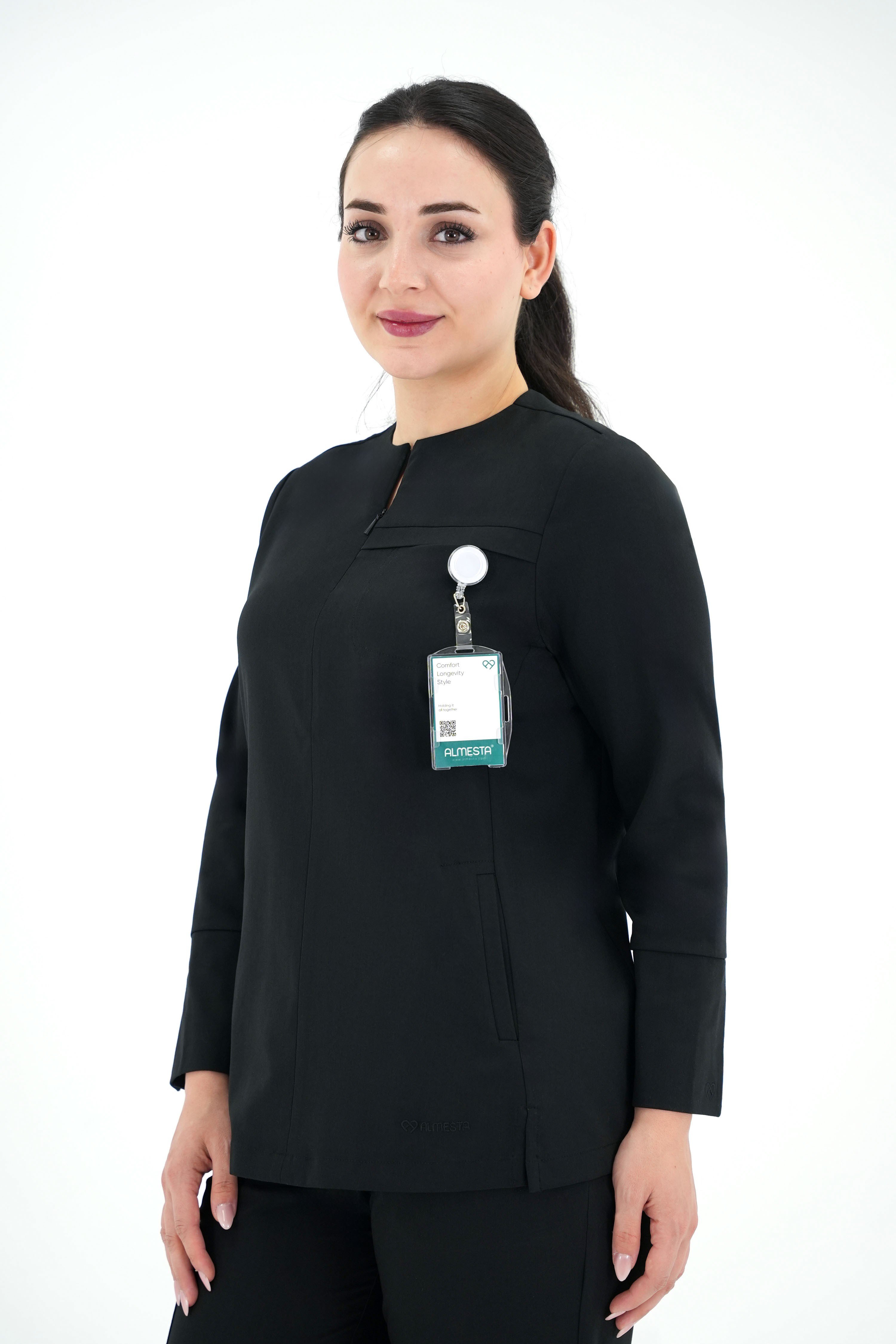 Diamond PARİSA Cerrahi Üst - Siyah