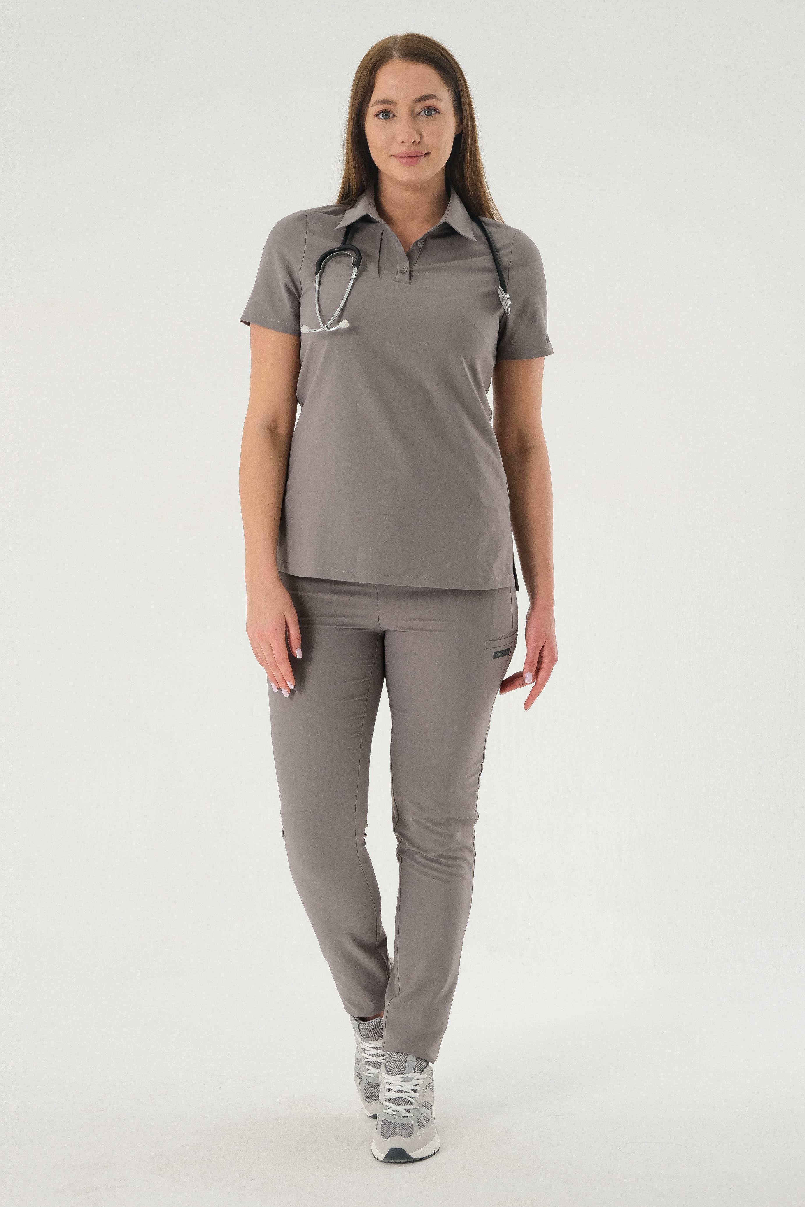 DOLLY ONE Cerrahi Pantolon - Gri