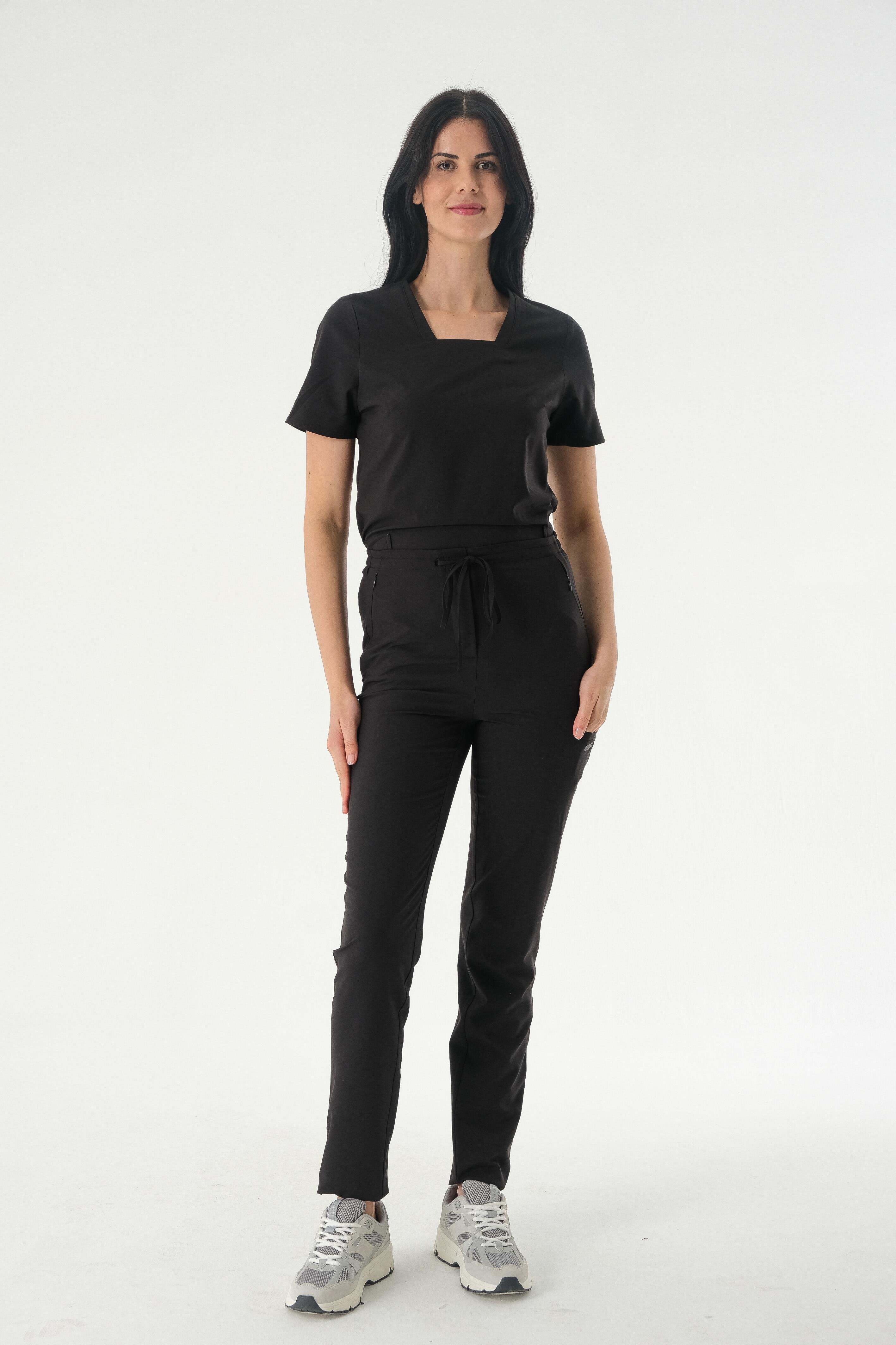 DOLLY ONE Cerrahi Pantolon - Siyah