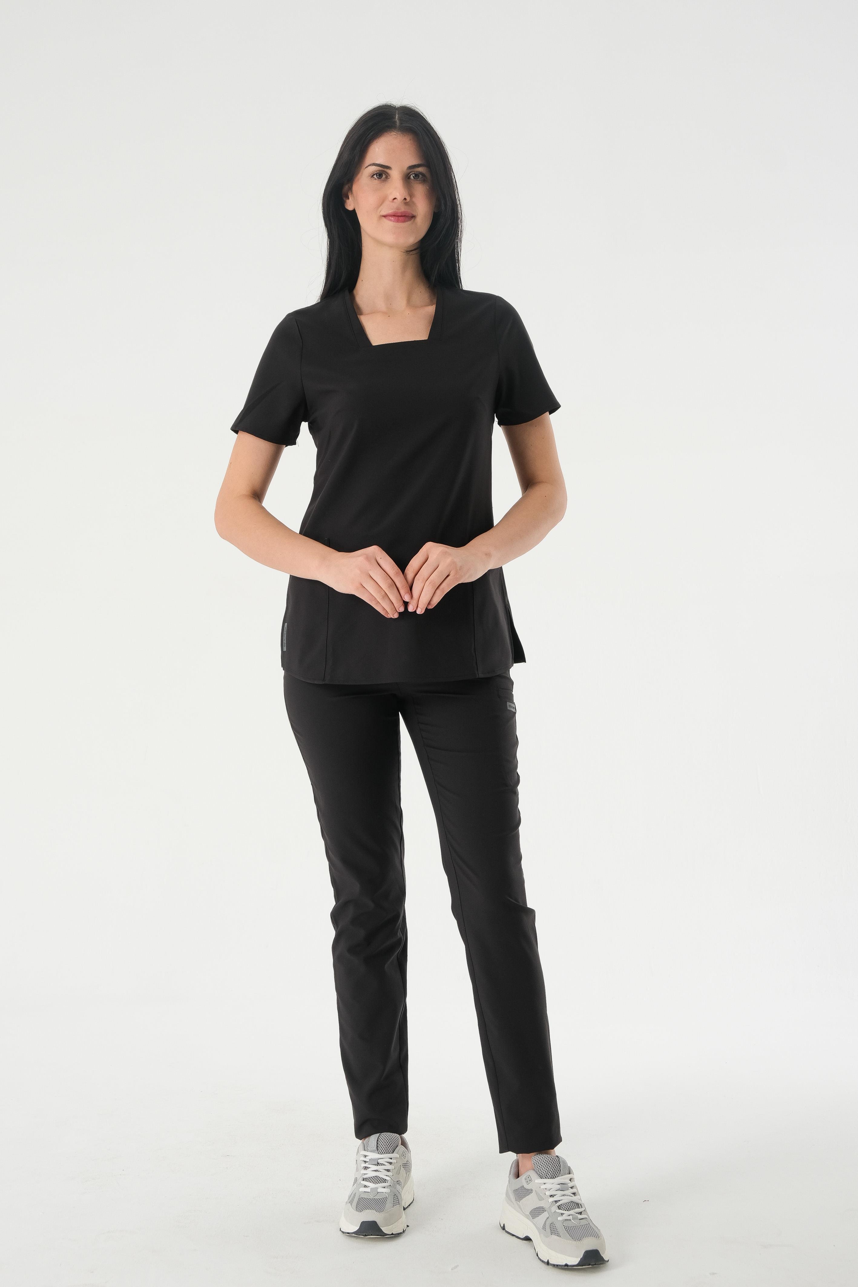 DOLLY ONE Cerrahi Pantolon - Siyah