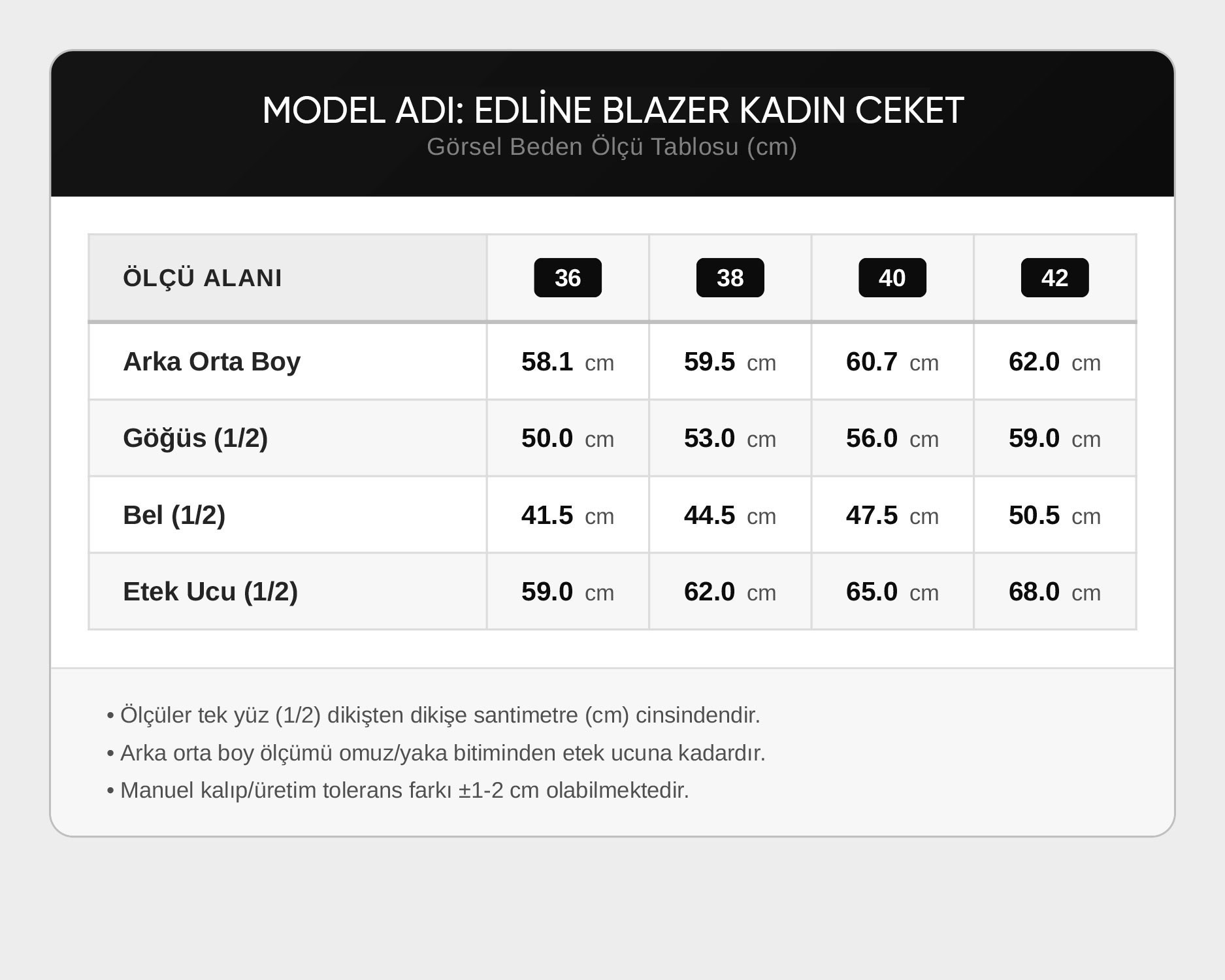 EDLINE Blazer Koyu Lacivert Kadın Ceket