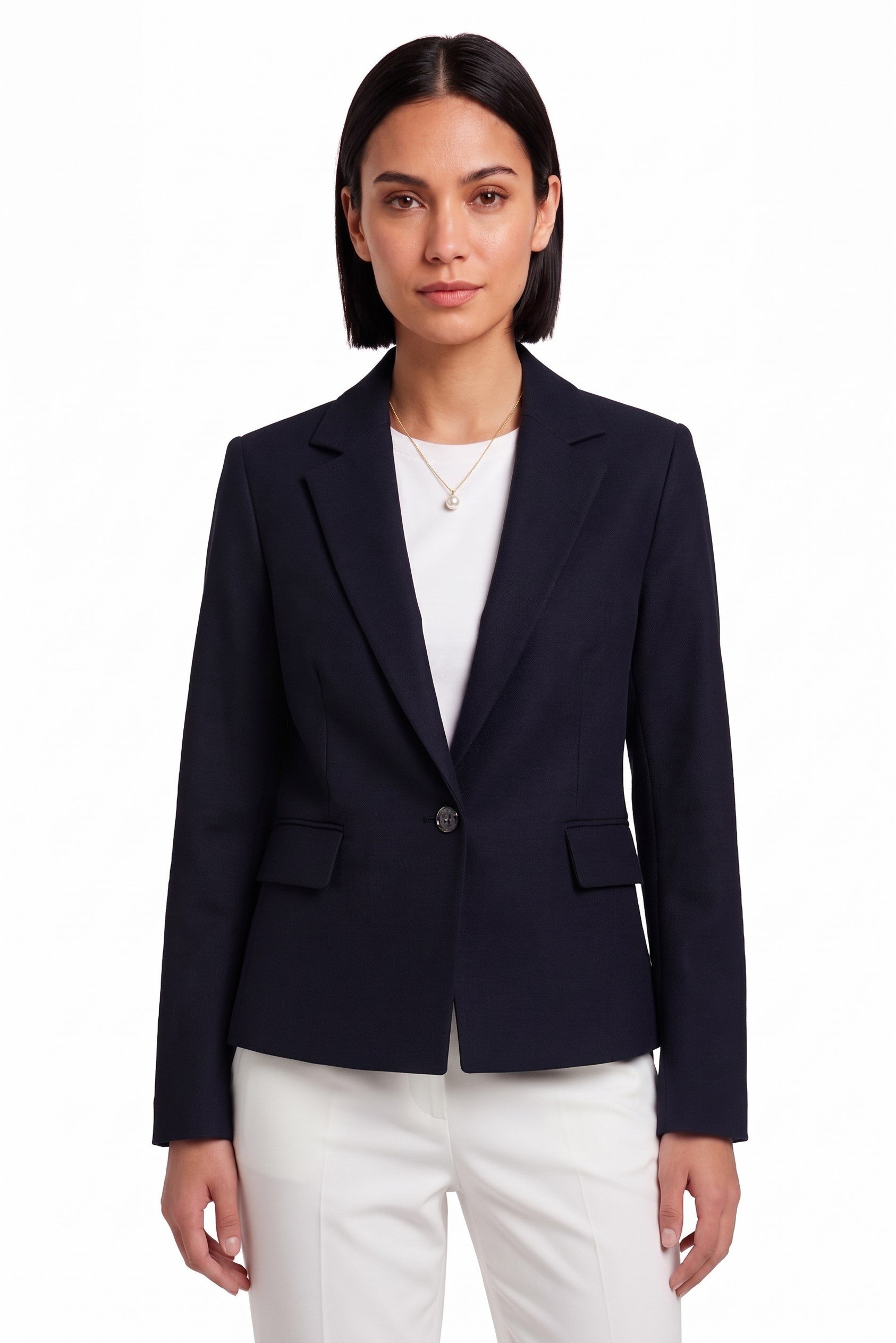 EDLINE Blazer Koyu Lacivert Kadın Ceket