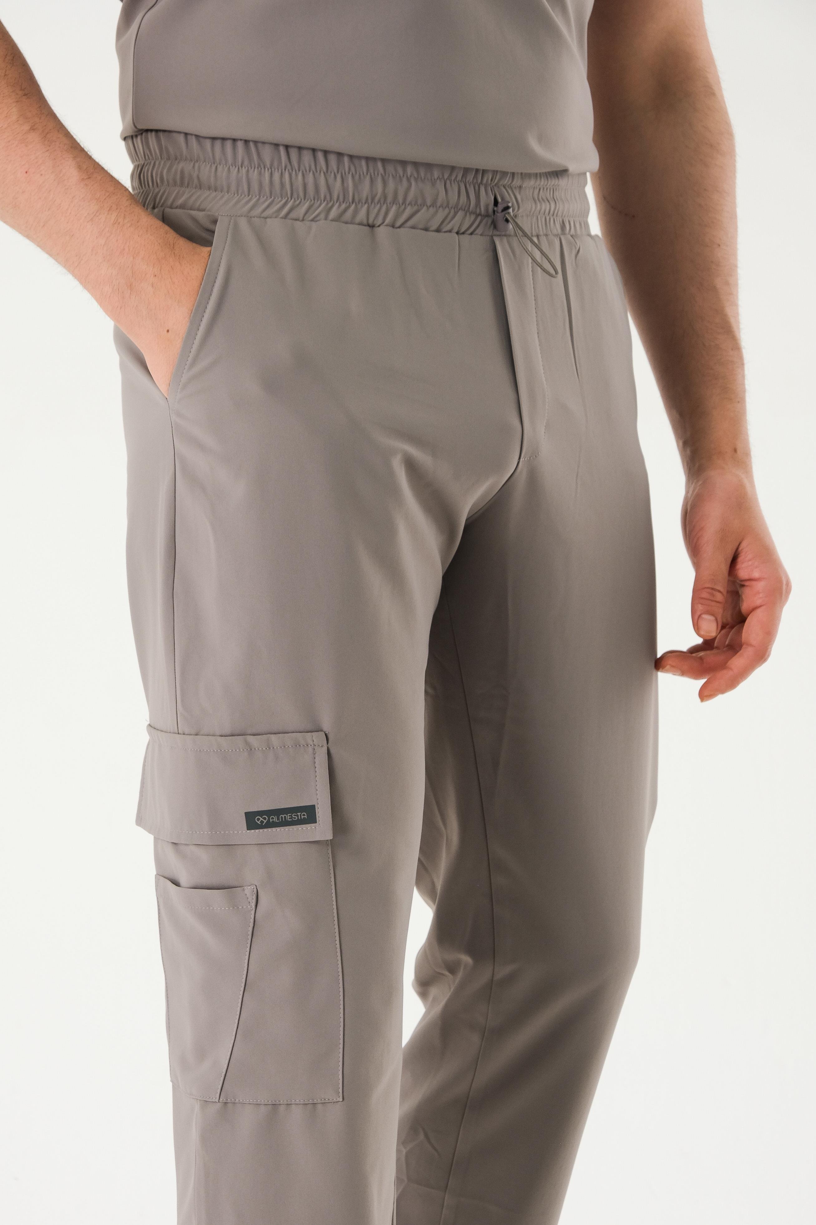 LUCAS TWO Cerrahi Pantolon - Gri