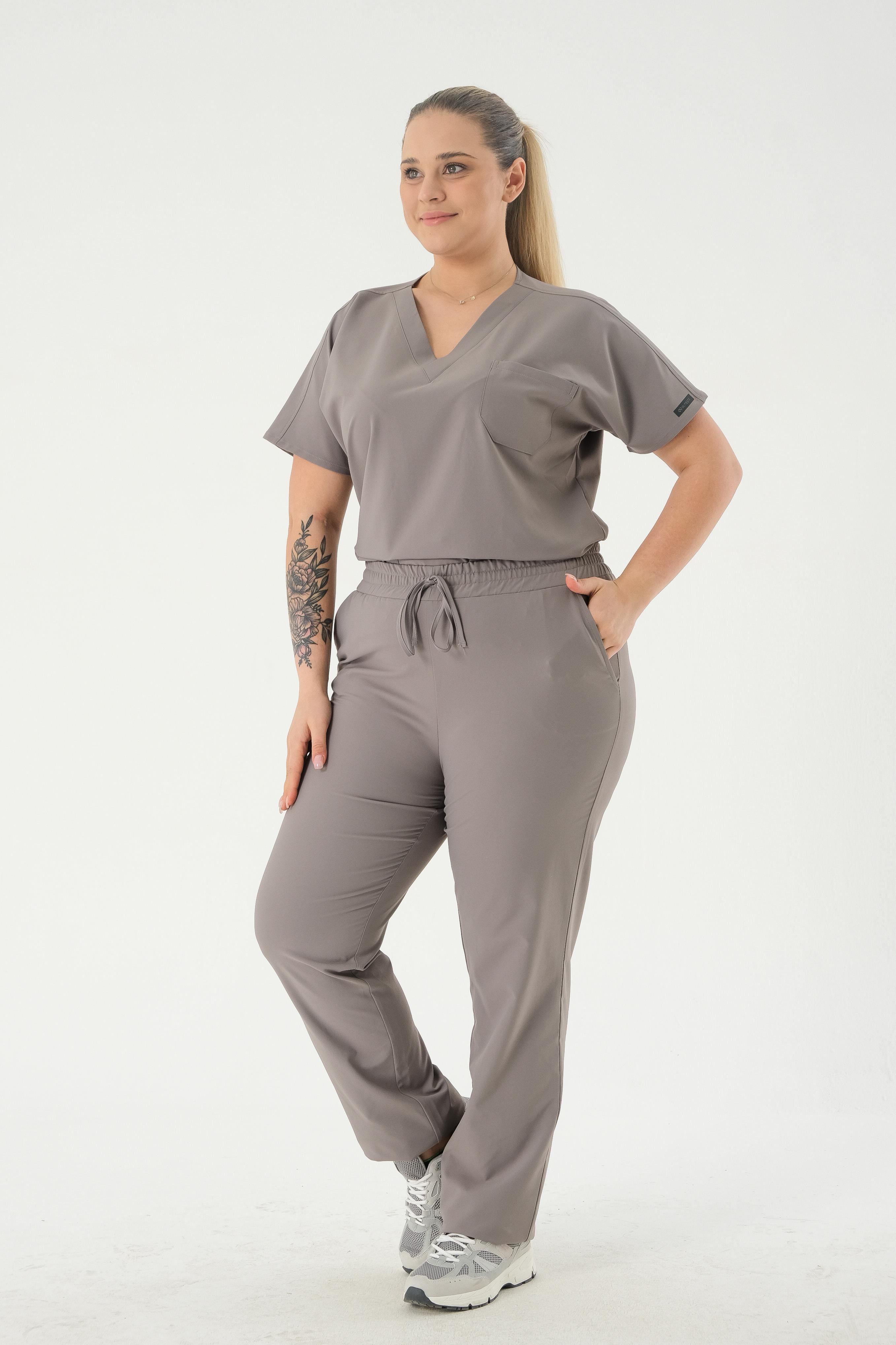 MANDY Cerrahi Pantolon - Gri