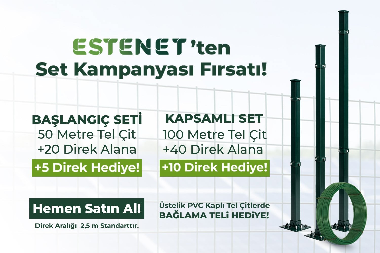 Panel Direk Başlangıç Seti