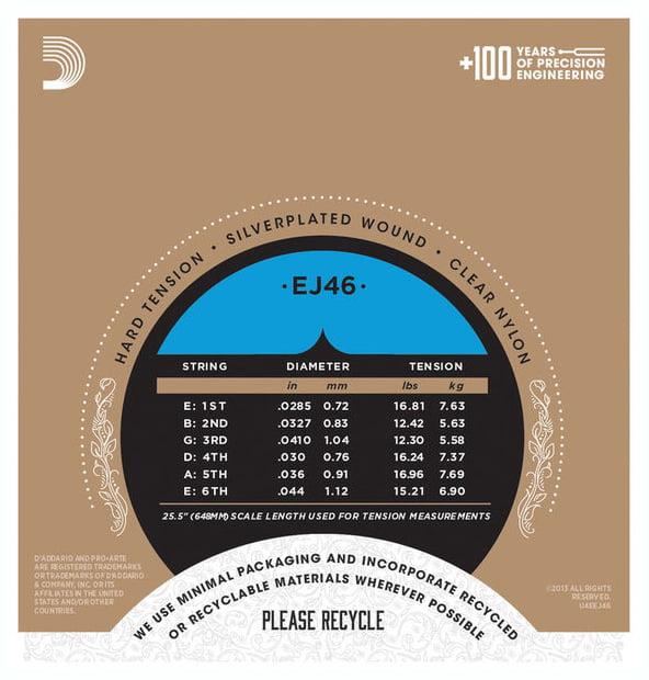 3'LÜ PAKET, KLASİK GİTAR TEL SETİ, PRO-ARTE, SILVE