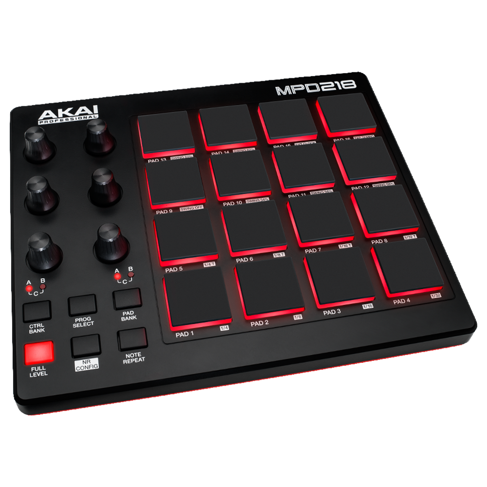 AKAI MPD218 USB Drum Pad Kontrol Cihazı