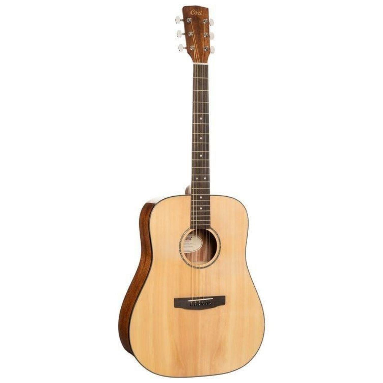 AKUSTİK GİTAR, NATUREL, MASİF LADİN KAPAK