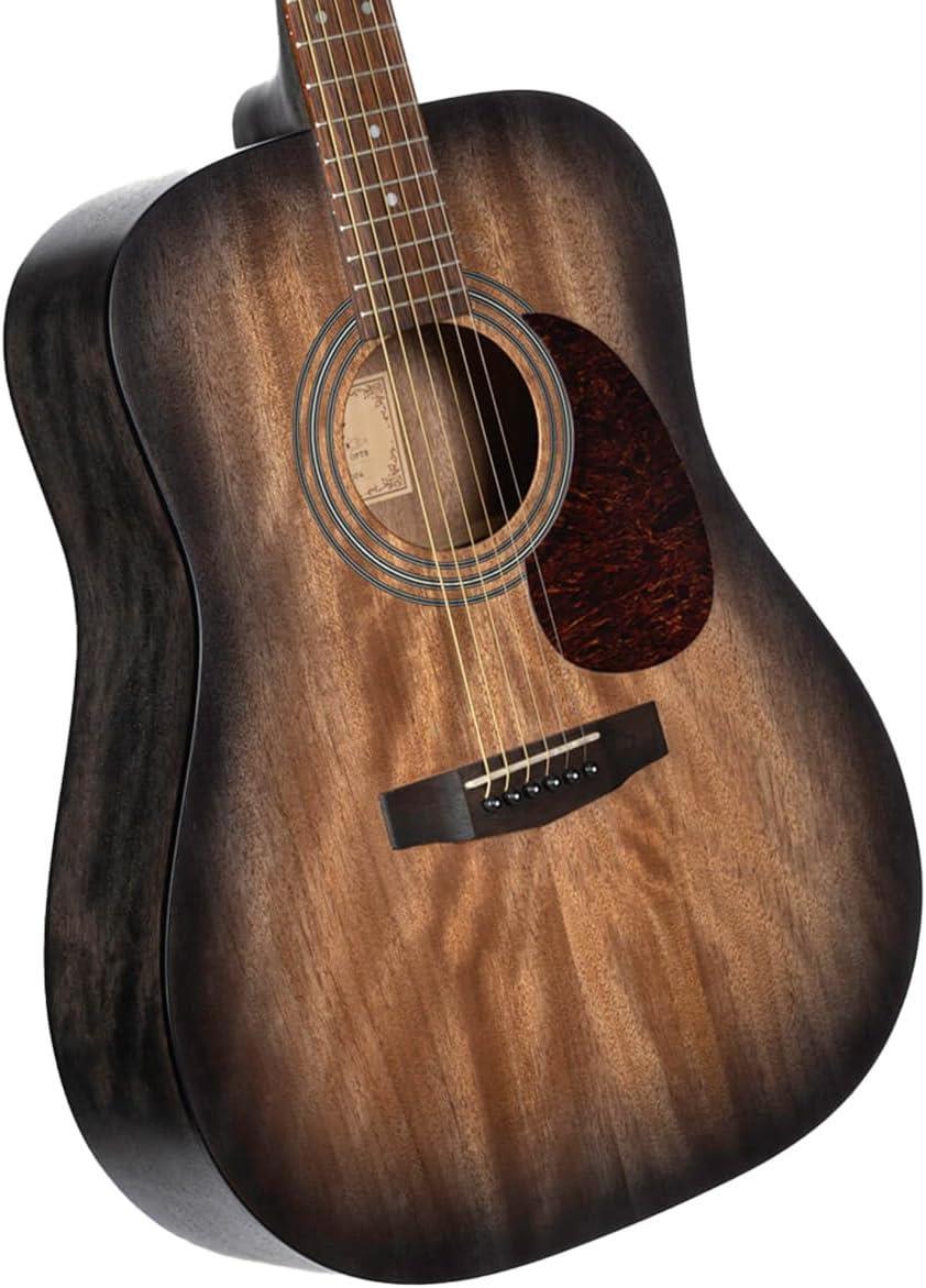AKUSTİK GİTAR, OPEN PORE TRANS BLACK BURST,