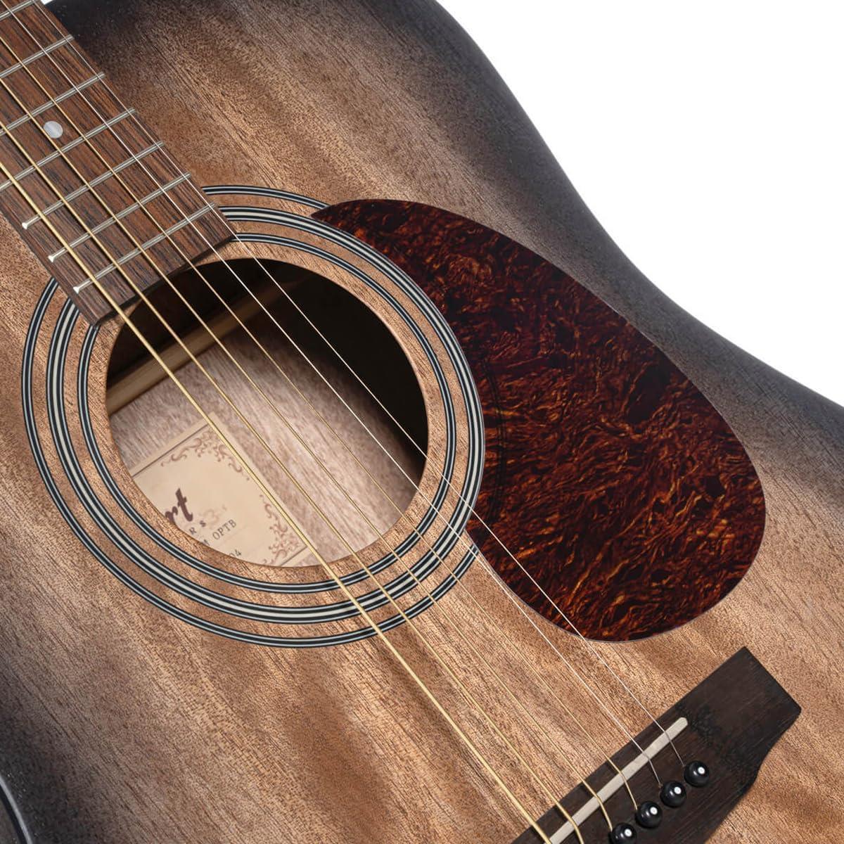 AKUSTİK GİTAR, OPEN PORE TRANS BLACK BURST,