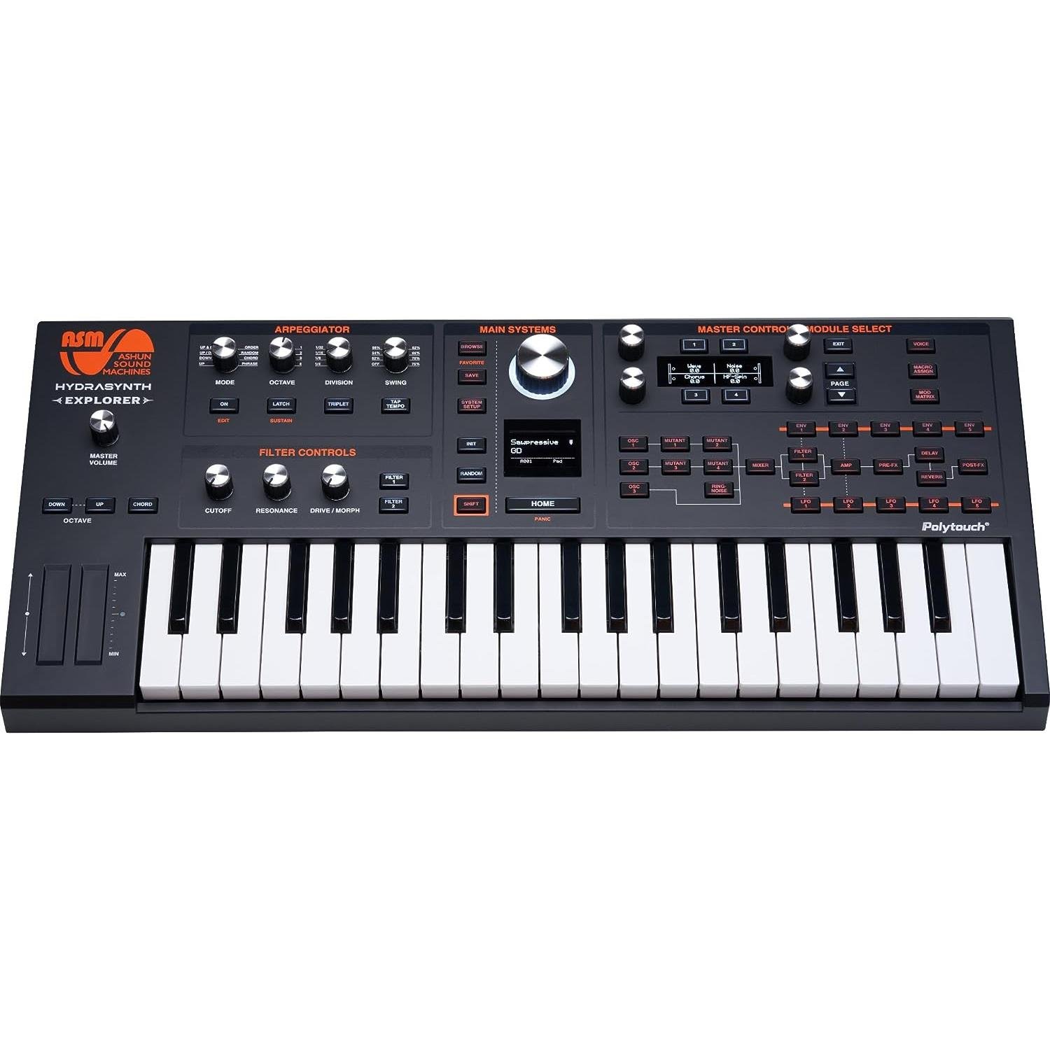ASM Hydrasynth Explorer Portable Polyphonic Wave Morphing Synthesizer