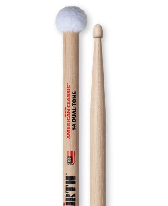 BAGET (ÇİFT) 5A DUAL-TONE, HICKORY, 0.565
