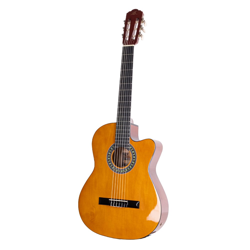 Barcelona LC 3900 CEQ OR Elektro Klasik Gitar