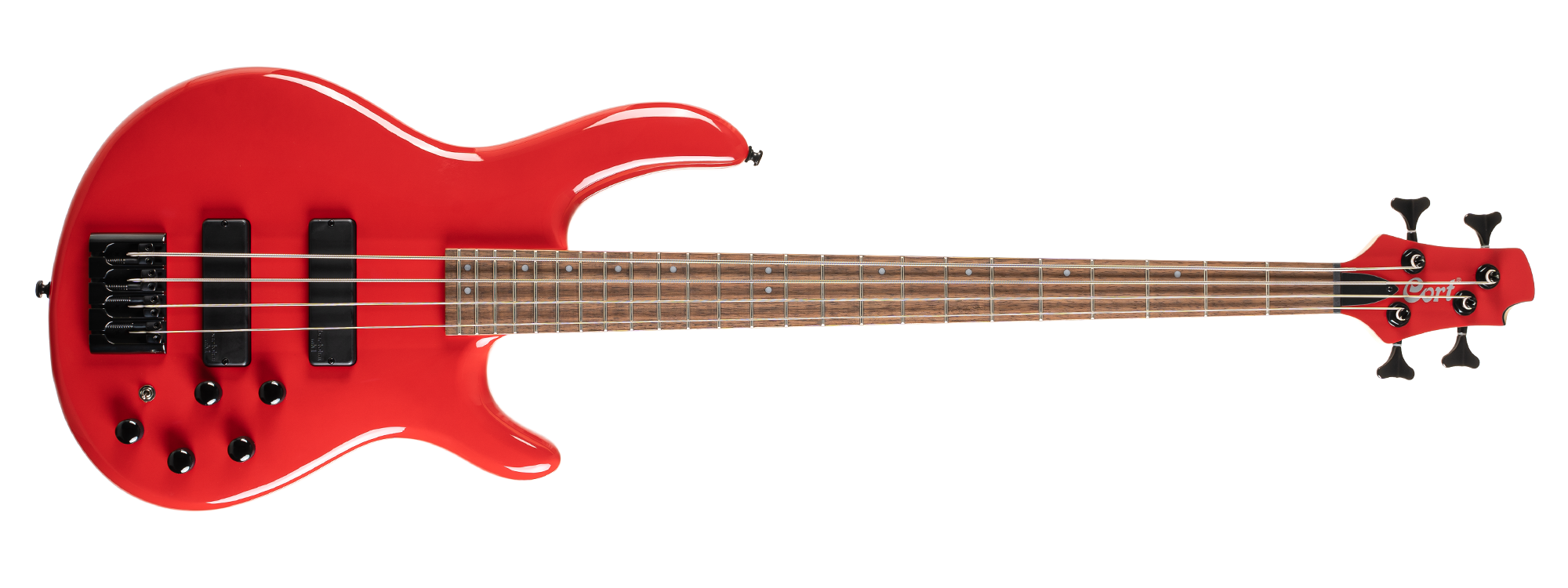 BAS GİTAR, 4 TELLİ, ŞEKER KIRMIZISI