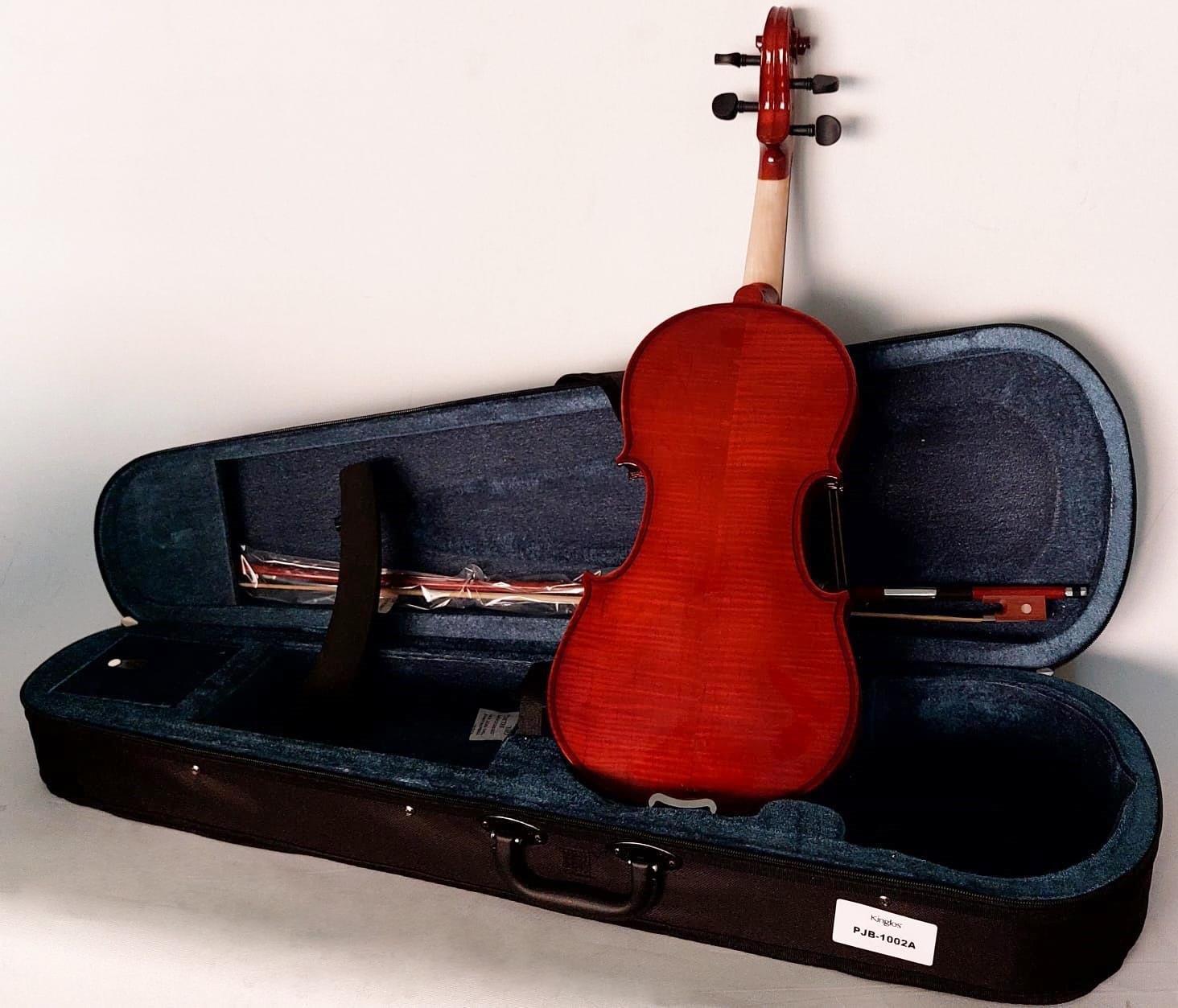 BAŞLANGIÇ KEMANI 4/4 KUTULU, ABANOZ KLAVYE