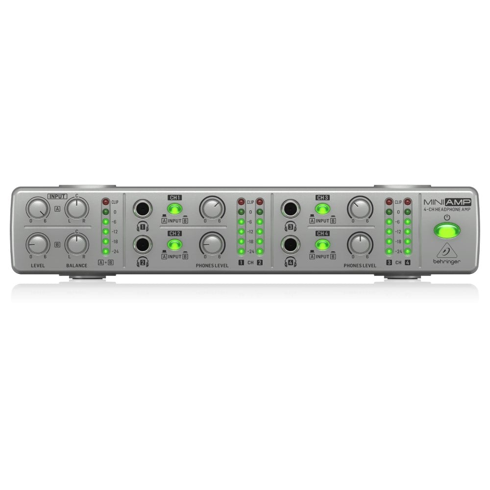 BEHRINGER AMP800 V2 4 Kanal Stereo Kulaklık Amfisi