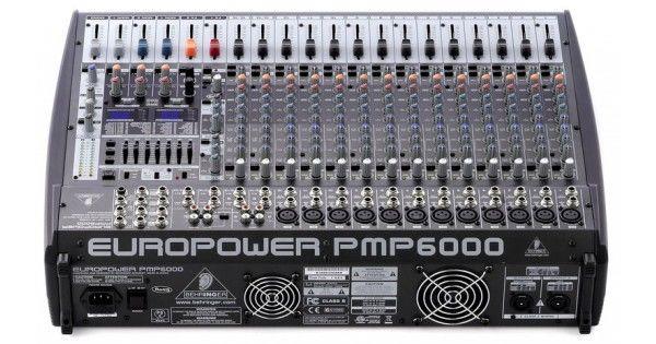BEHRINGER EUROPOWER PMP6000 1600W 20 Kanal Power Mikser
