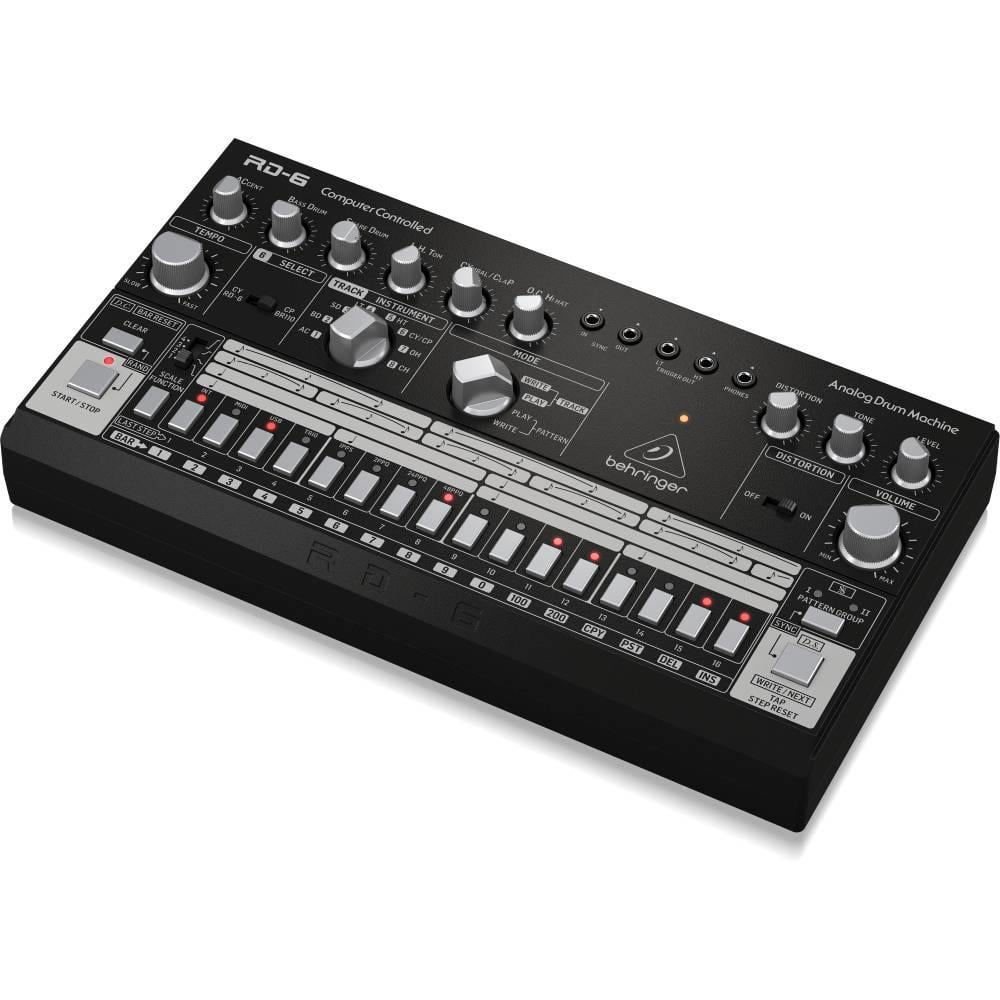 BEHRINGER RD-6-BK RHYTHM DESIGNER Analog Davul Makinesi (Siyah)