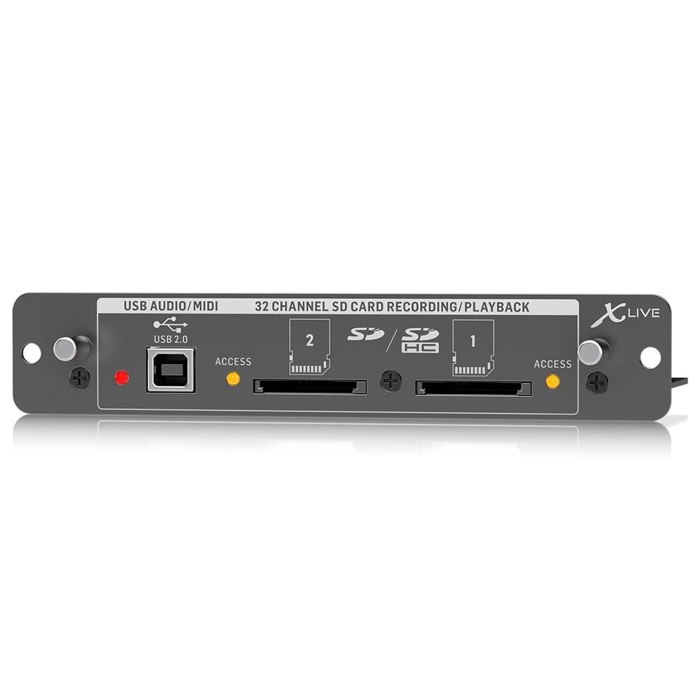 BEHRINGER X-LIVE X32 Expansion Card for 32-Channel Live Recording/Playback