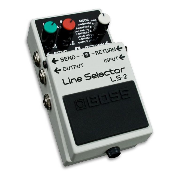 BOSS LS-2 Line Selector Kompakt Efekt Pedalı