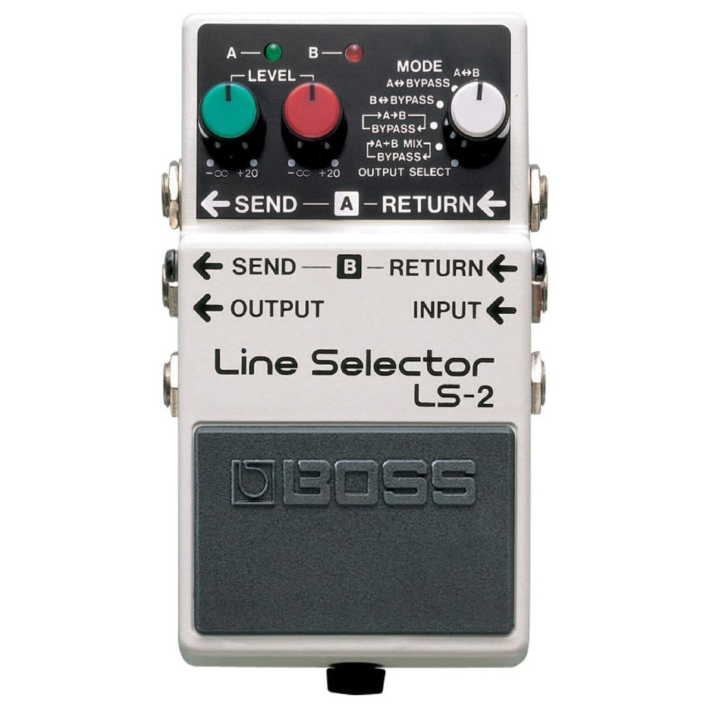 BOSS LS-2 Line Selector Kompakt Efekt Pedalı