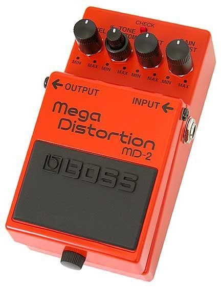 Boss MD-2 Mega Distortion Compact Pedal
