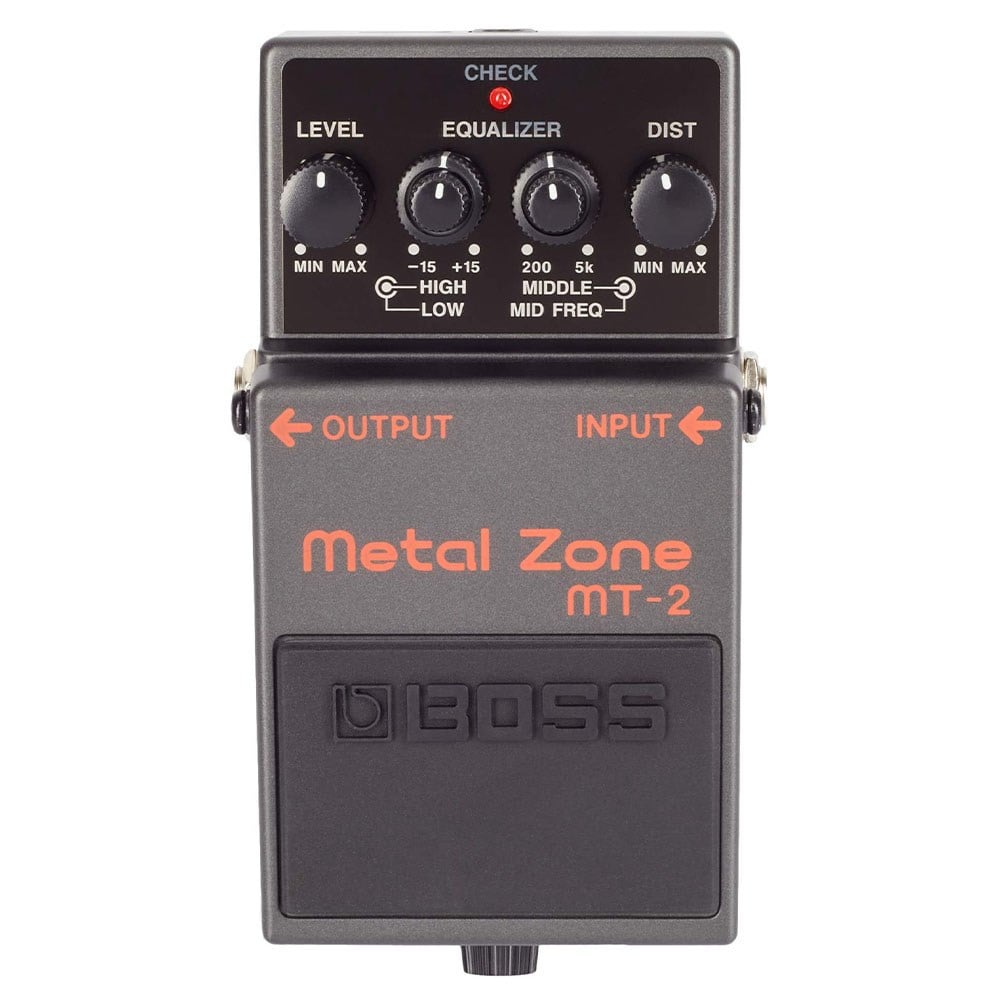 BOSS MT-2 Metal Zone Distortion Kompakt Efekt Pedalı