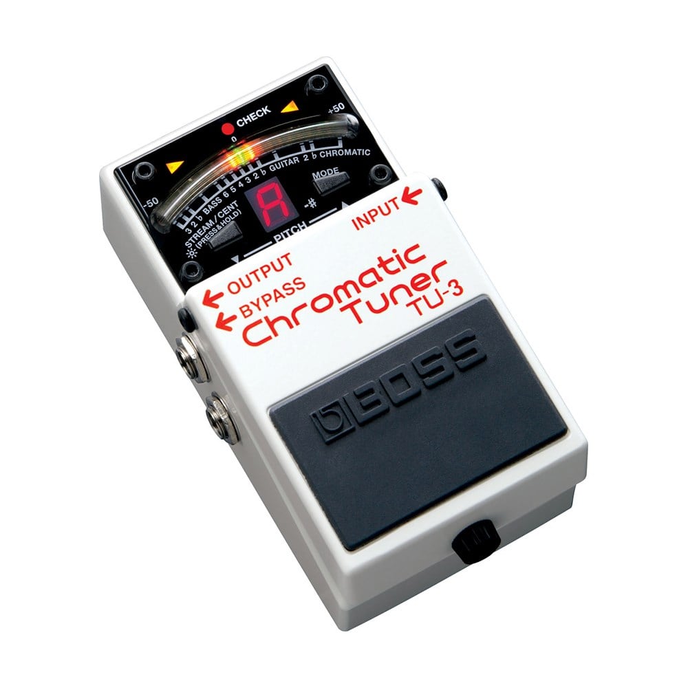 BOSS TU-3 Chromatic Tuner Elektro Gitar - Bas Gitar