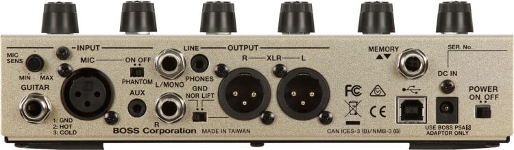 BOSS VE-8 Acoustic Singer Vokal Prosesörü