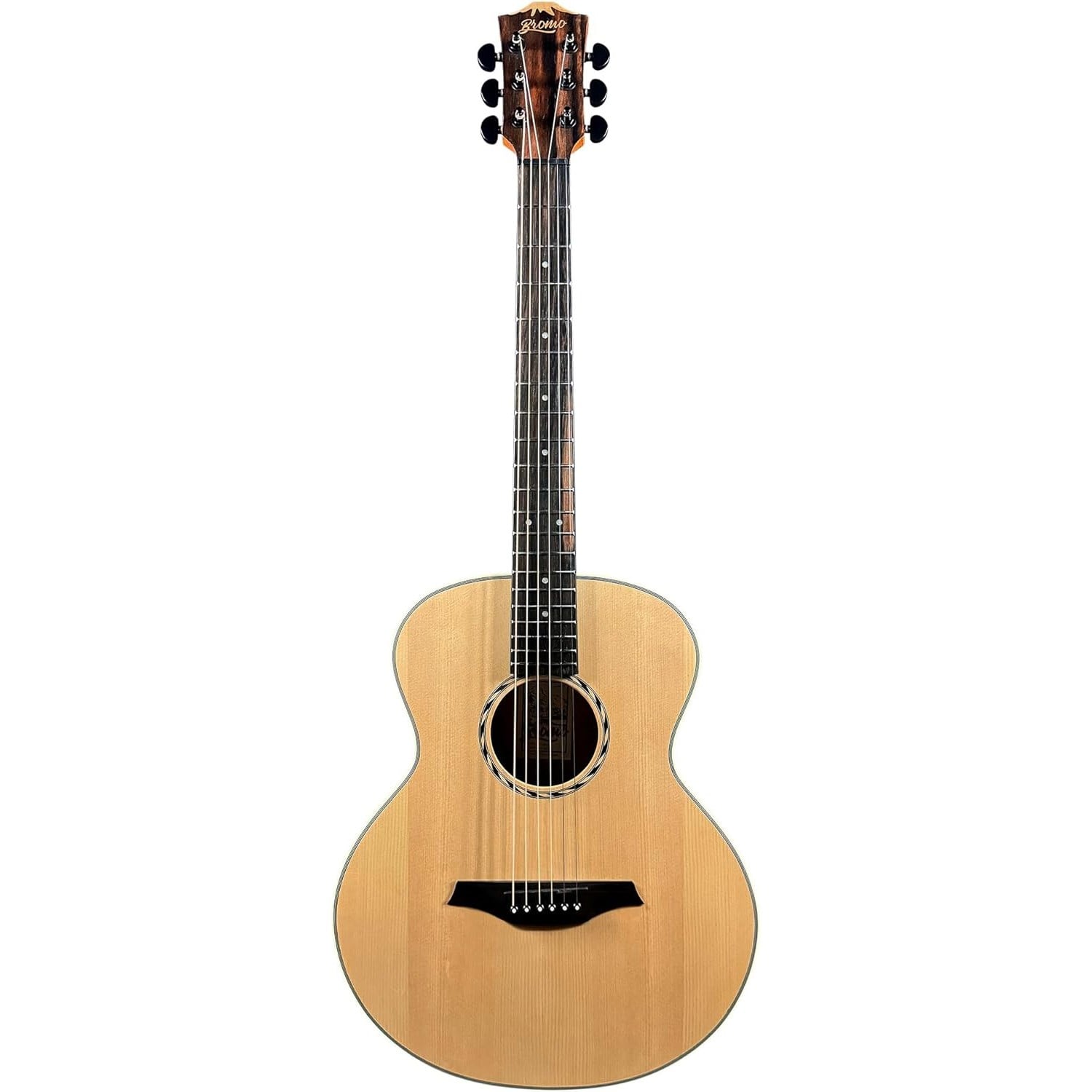 Bromo BAA8S Mini Jumbo Akustik Gitar (Natural)
