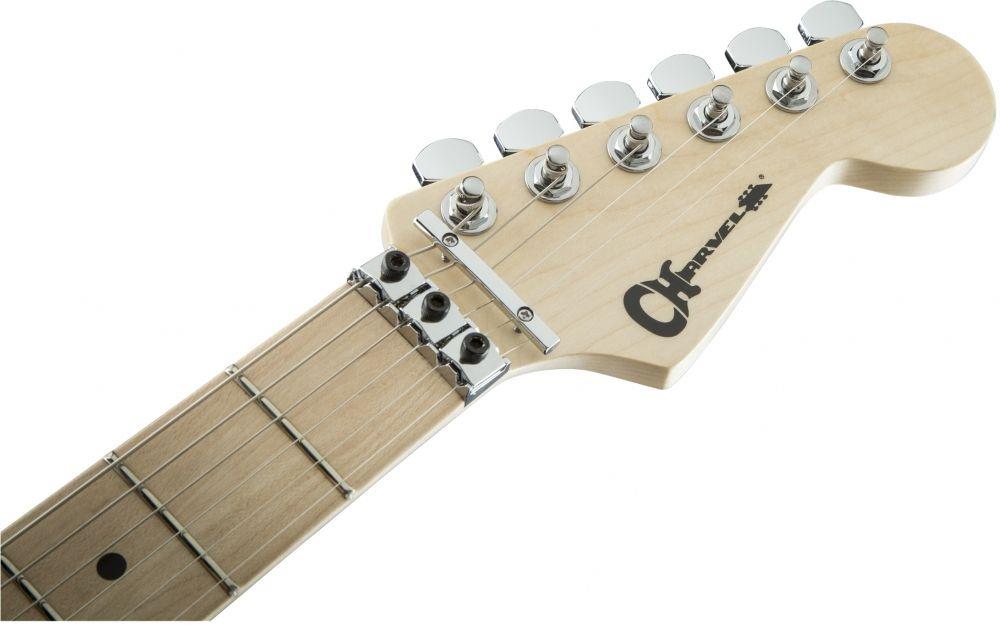 Charvel Pro-Mod San Dimas Style 1 HH FR M Akçaağaç Klavye Snow White Elektro Gitar