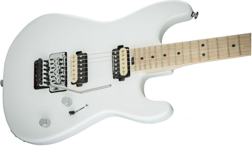 Charvel Pro-Mod San Dimas Style 1 HH FR M Akçaağaç Klavye Snow White Elektro Gitar