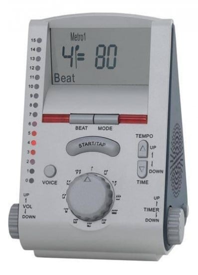 CHERUB WSM260G PİYANO İÇİN DİJİTAL METRONOM, GRİ