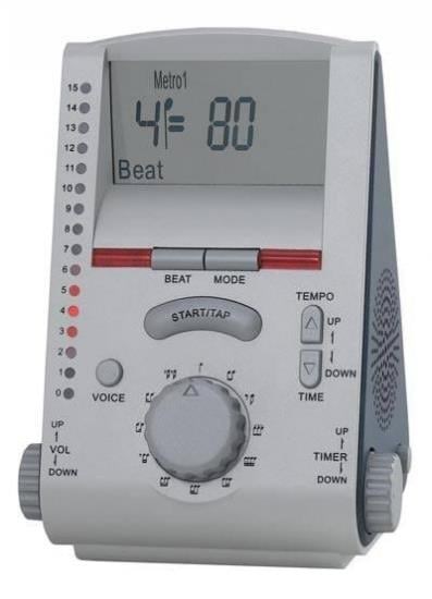 CHERUB WSM260G PİYANO İÇİN DİJİTAL METRONOM, GRİ