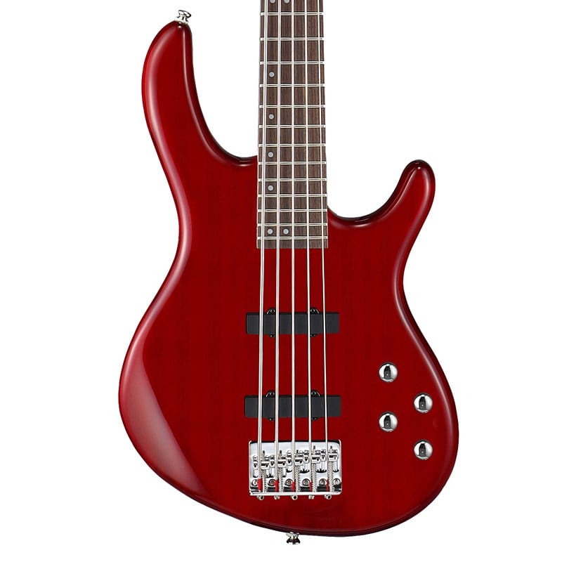 CORT AB5PLUSBK BASS GİTAR, AKTİF 5 TELLİ, SİYAH