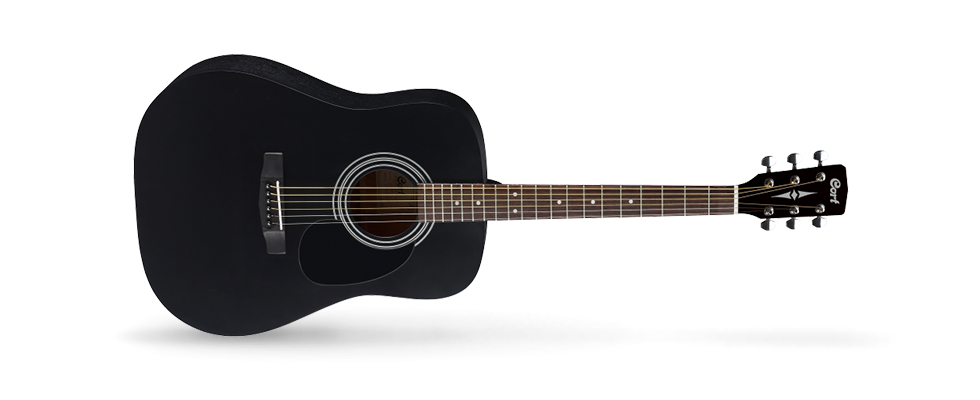 CORT AD810BKS AKUSTİK GİTAR, SİYAH SATIN