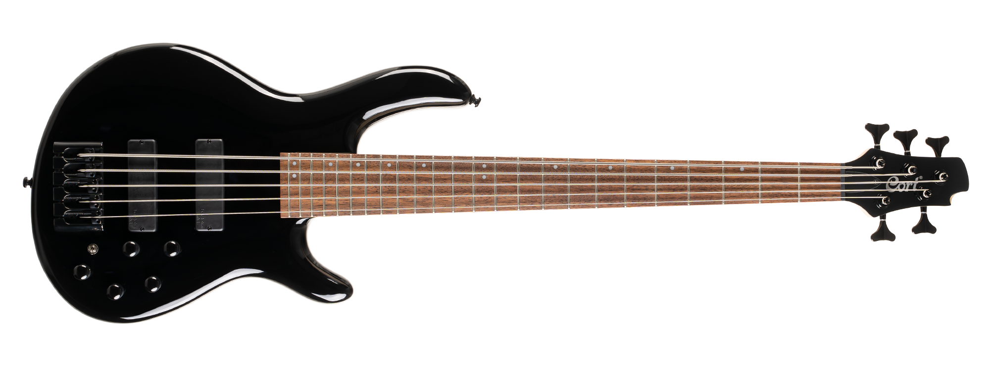 CORT C5 DELUXE BK BASS GİTAR, 5 TELLİ, SİYAH