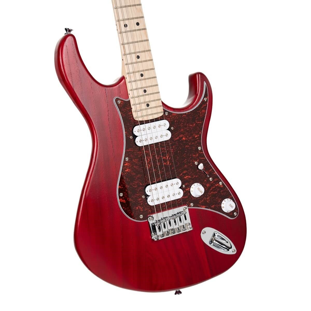 CORT G100HHOPBC ELEKTRO GİTAR, OPEN PORE BLACK CHERRY