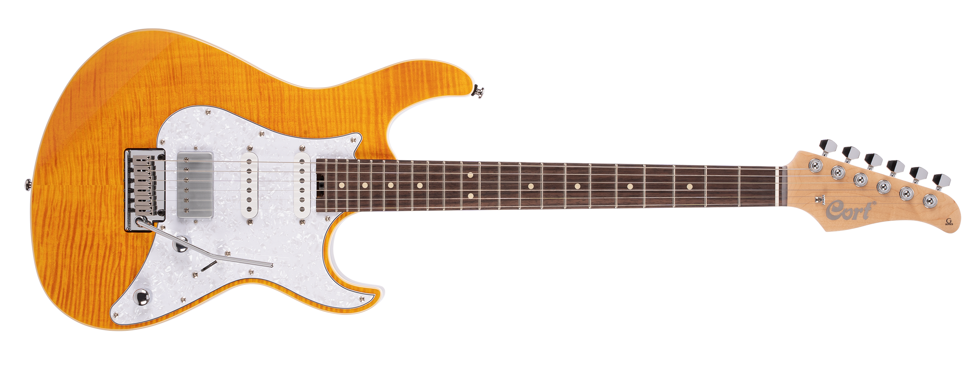 CORT G280 SELECT AM ELEKTRO GİTAR, AMBER, (S-S-H)